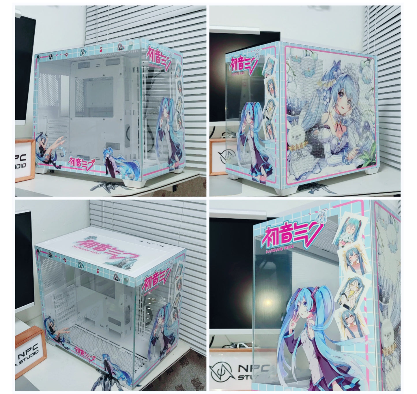 Pre order Miku mATX Pc Case - Keebookeys