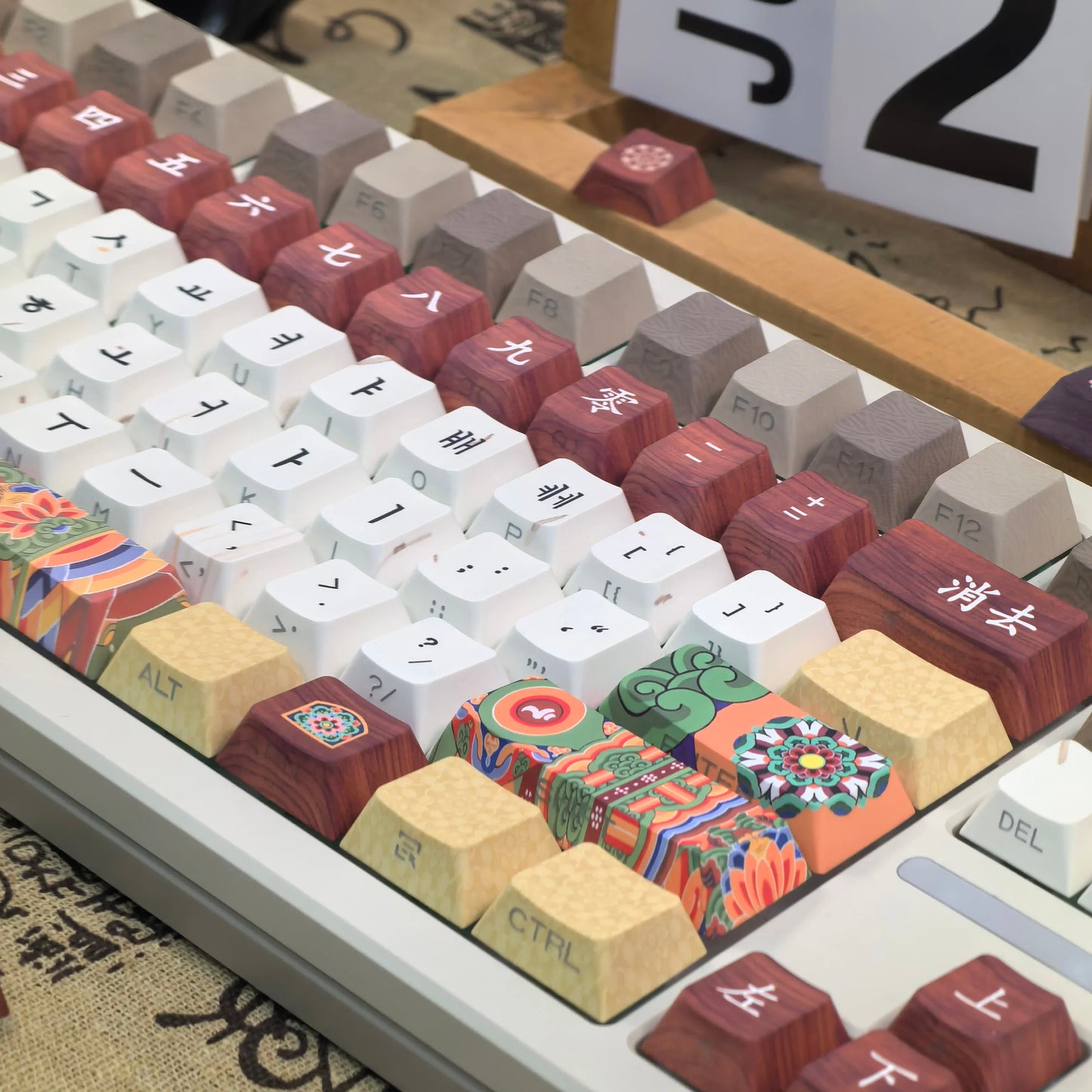 Chinese Ancient Architecture Theme Keycap - Keebookeys