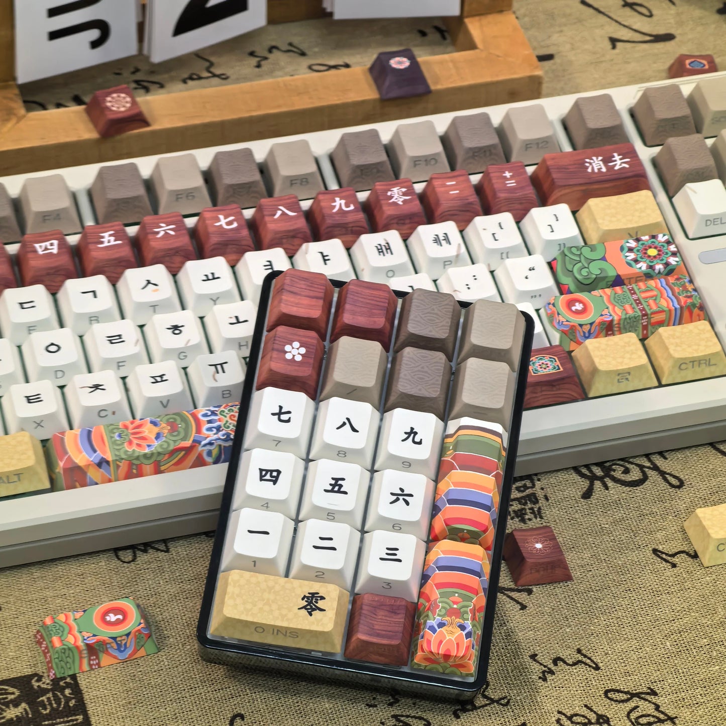 Chinese Ancient Architecture Theme Keycap - Keebookeys