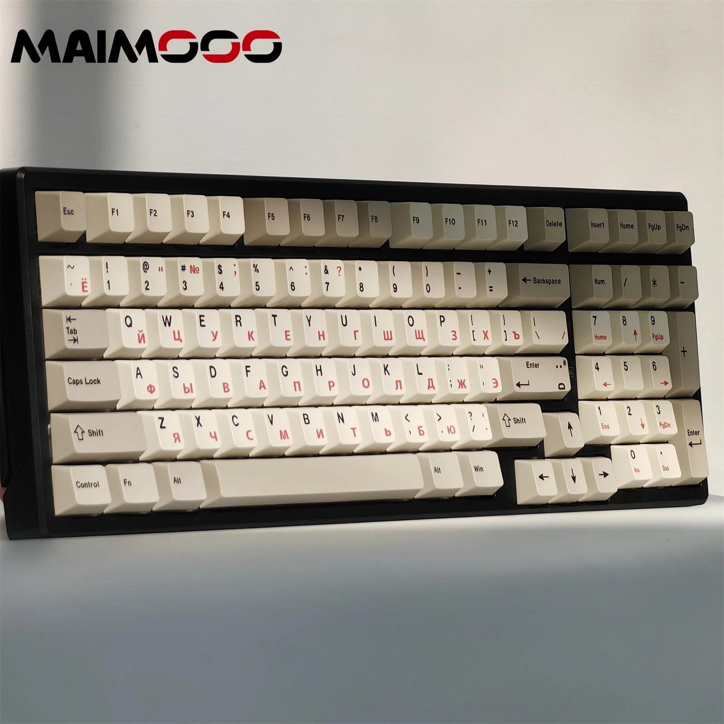 145 Keys Cherry Profile Material Texture Simple Theme Keycap - Keebookeys