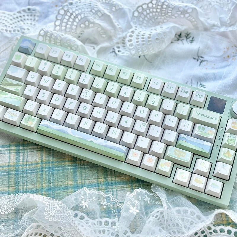 95 Keys Cherry Profile Sweet Zoo Series II PBT Keycaps - Keebookeys