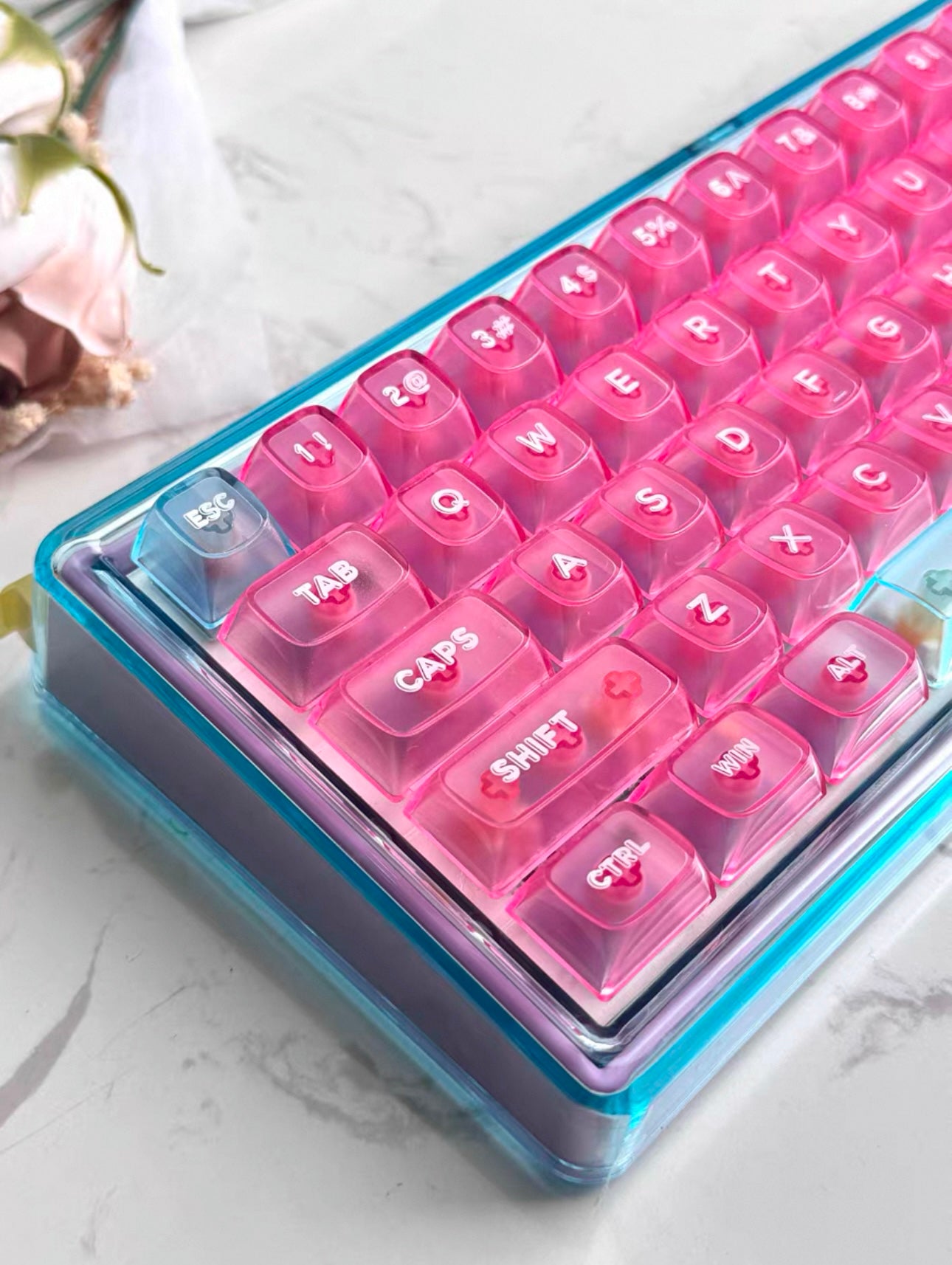 The Ocean Custom Keyboard/Base 68 - Keebookeys