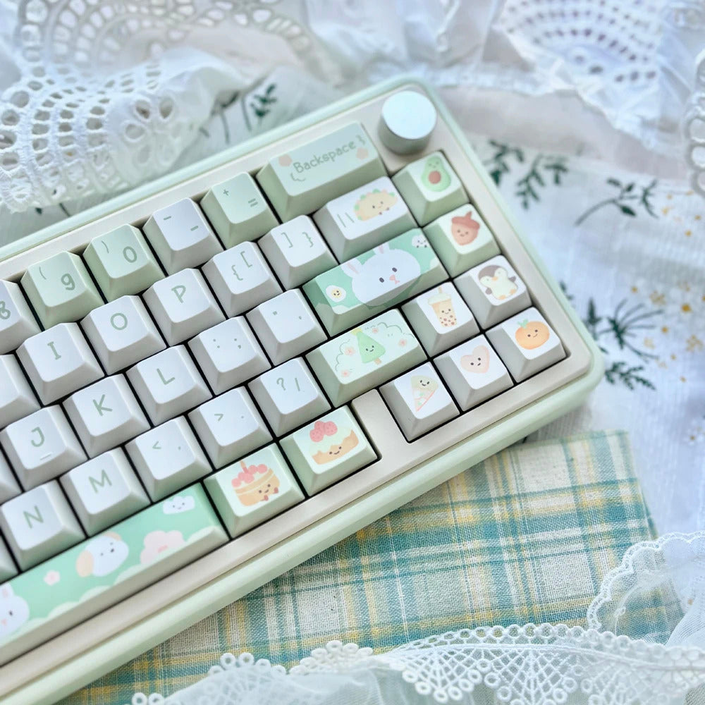 95 Keys Cherry Profile Sweet Zoo Series II PBT Keycaps - Keebookeys