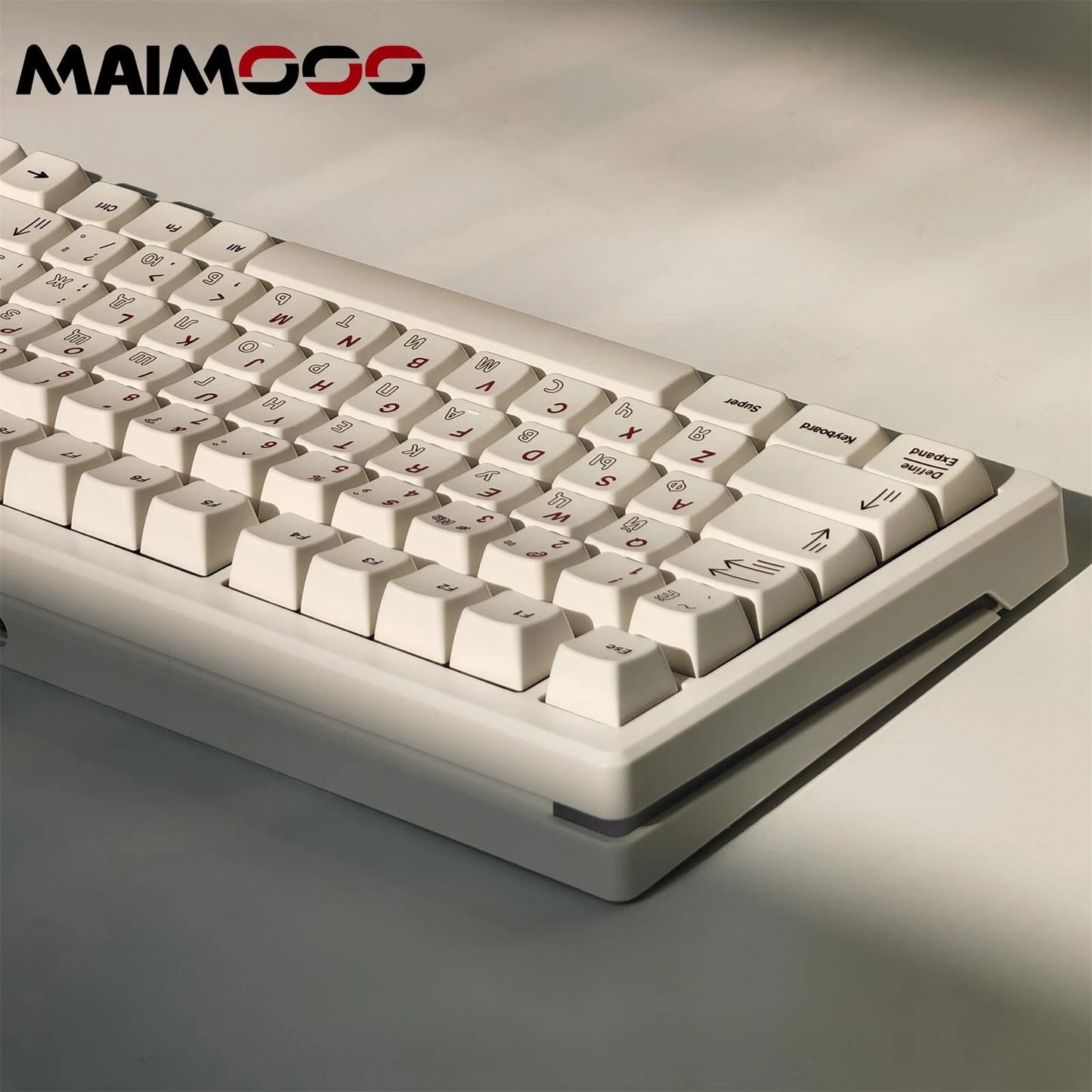 145 Keys Cherry Profile Material Texture Simple Theme Keycap - Keebookeys