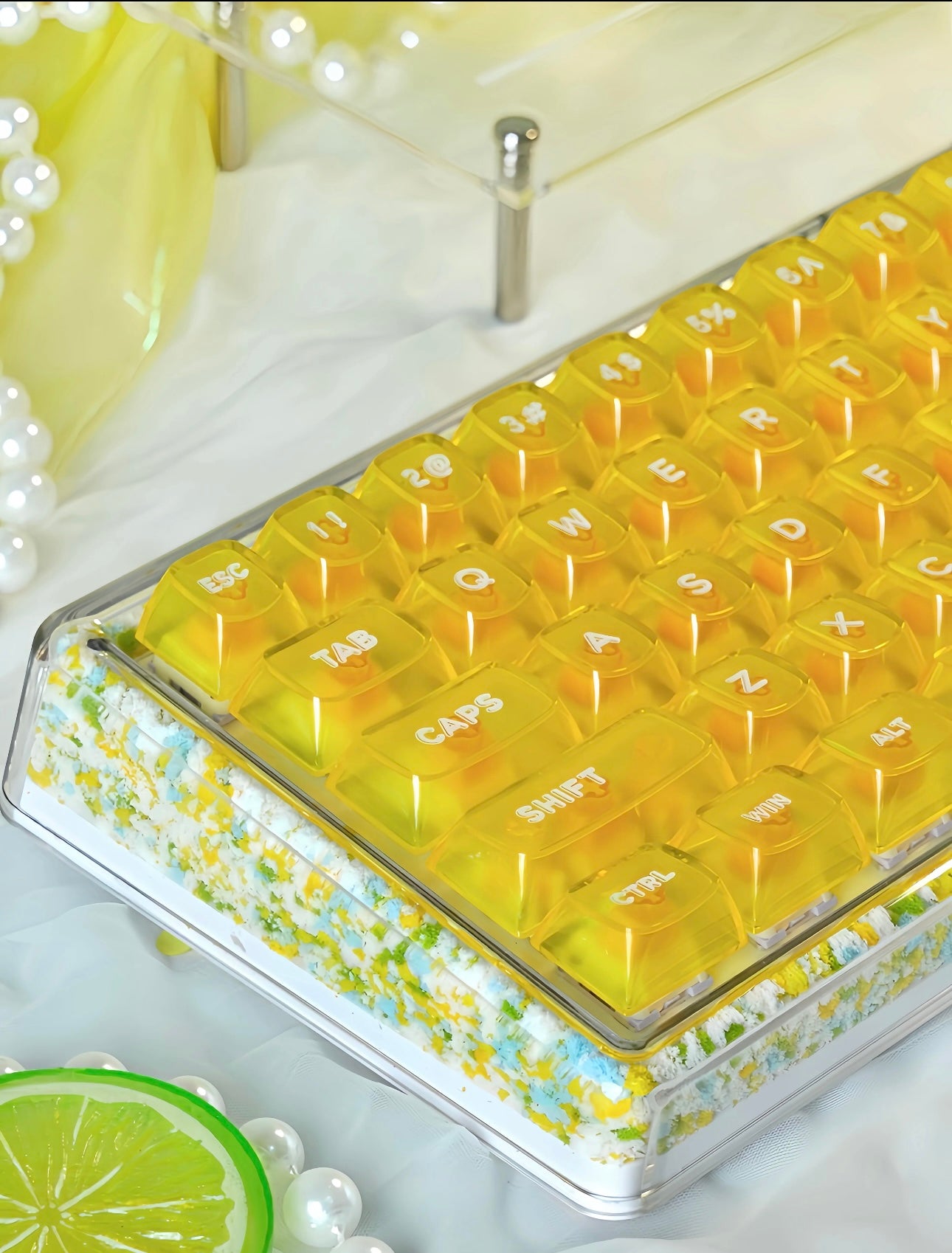 Preserved Flowers Spring Keycaps Keyboard Limited Edition - Keebookeys