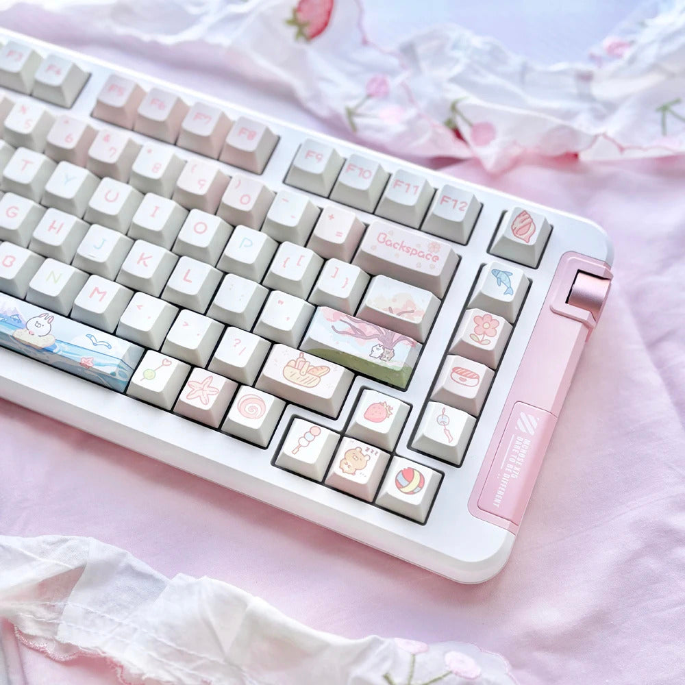 95 Keys Cherry Profile Sweet Zoo Series II PBT Keycaps - Keebookeys