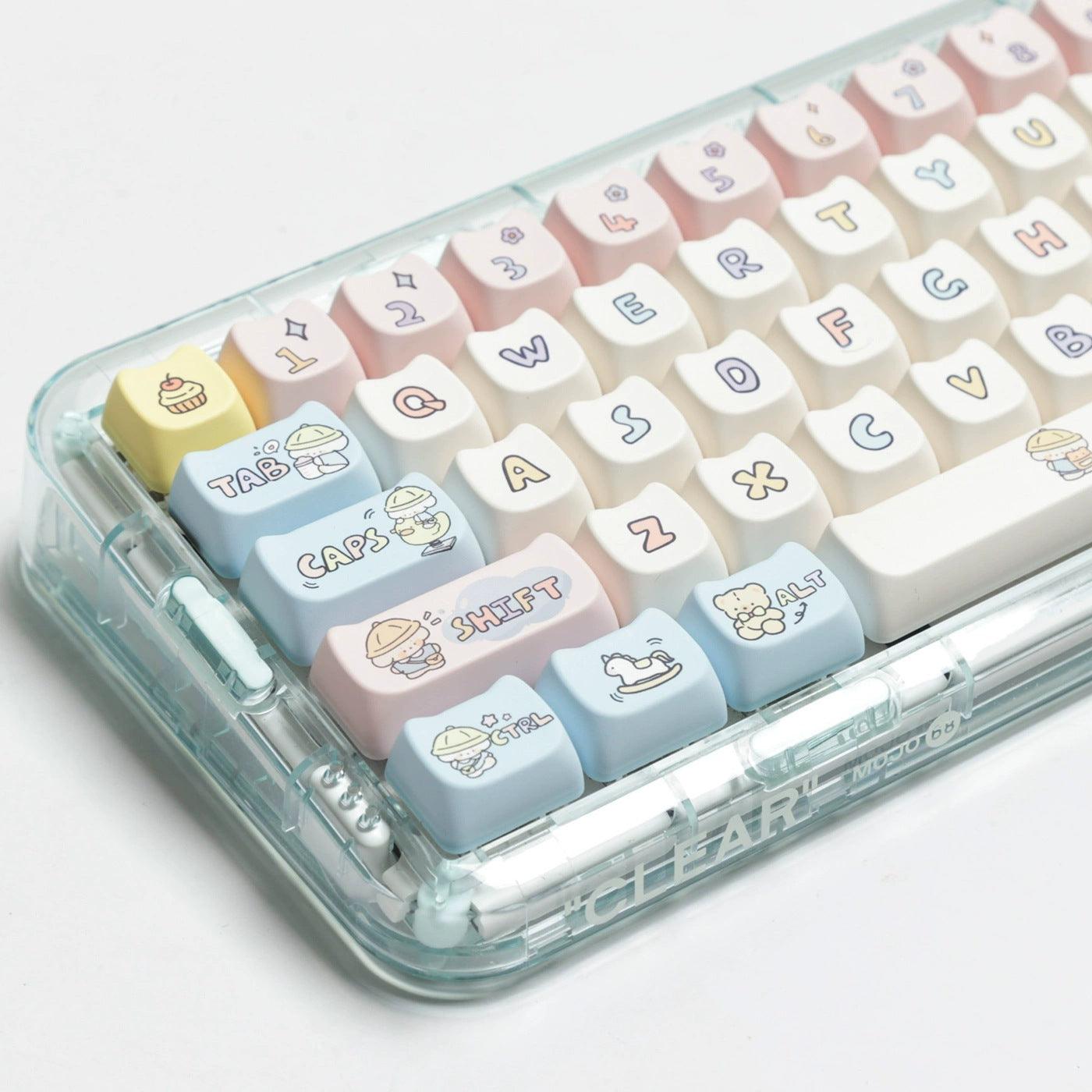 MOA Profile Kindergarten Puppy Keycaps - Keebookeys