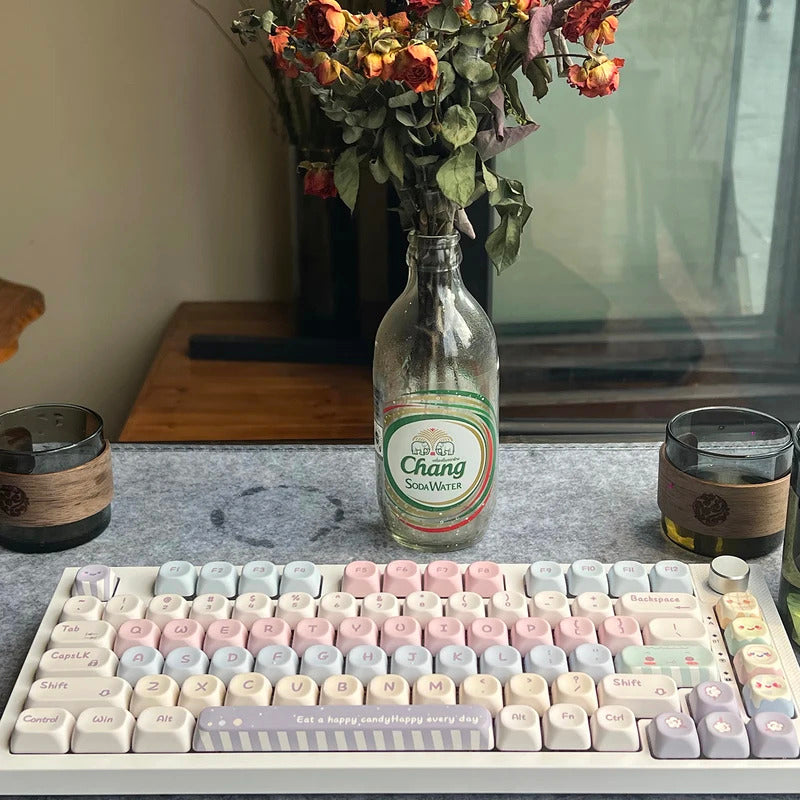 130 Keys MOA Cherry Profile Candy Keycap - Keebookeys