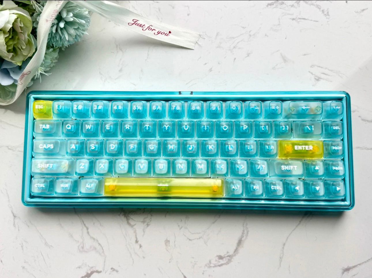 The Ocean Custom Keyboard/Base 68 - Keebookeys
