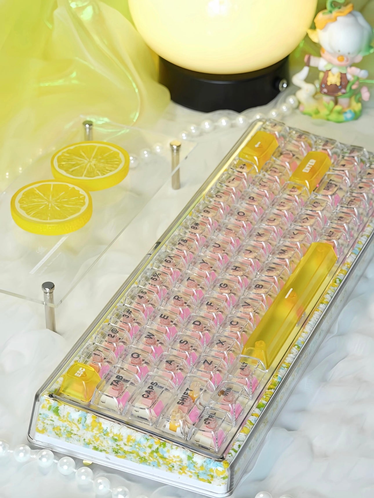Preserved Flowers Spring Keycaps Keyboard Limited Edition - Keebookeys