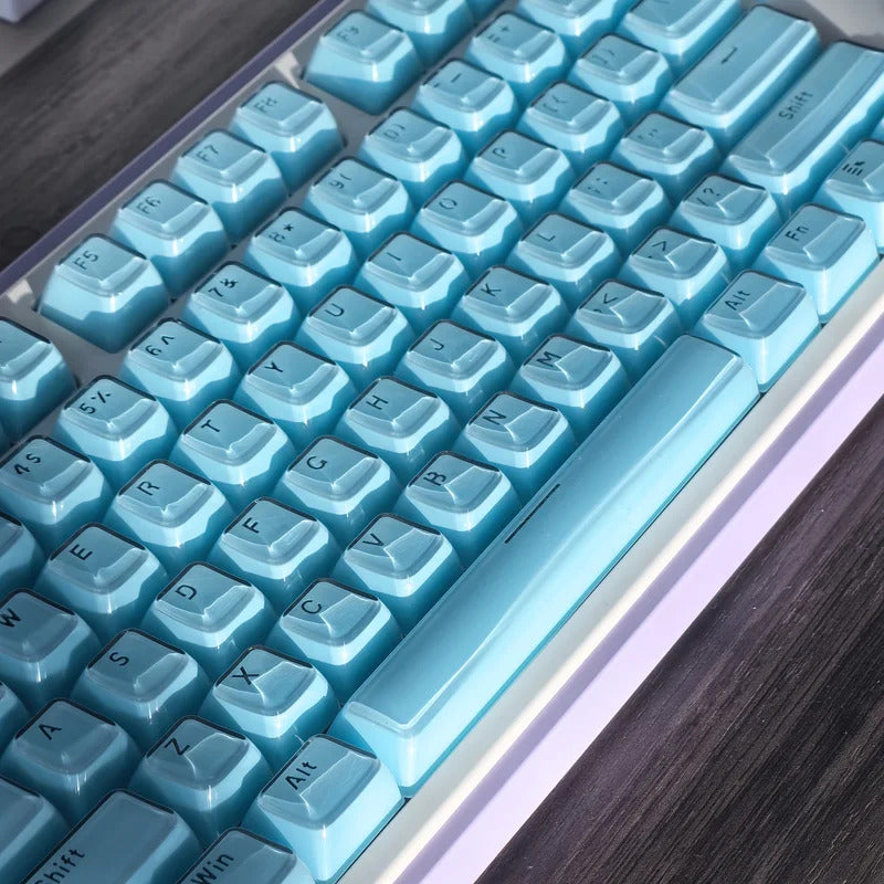 OEM Profile Jelly Theme PC+ABS Keycap Set - Keebookeys