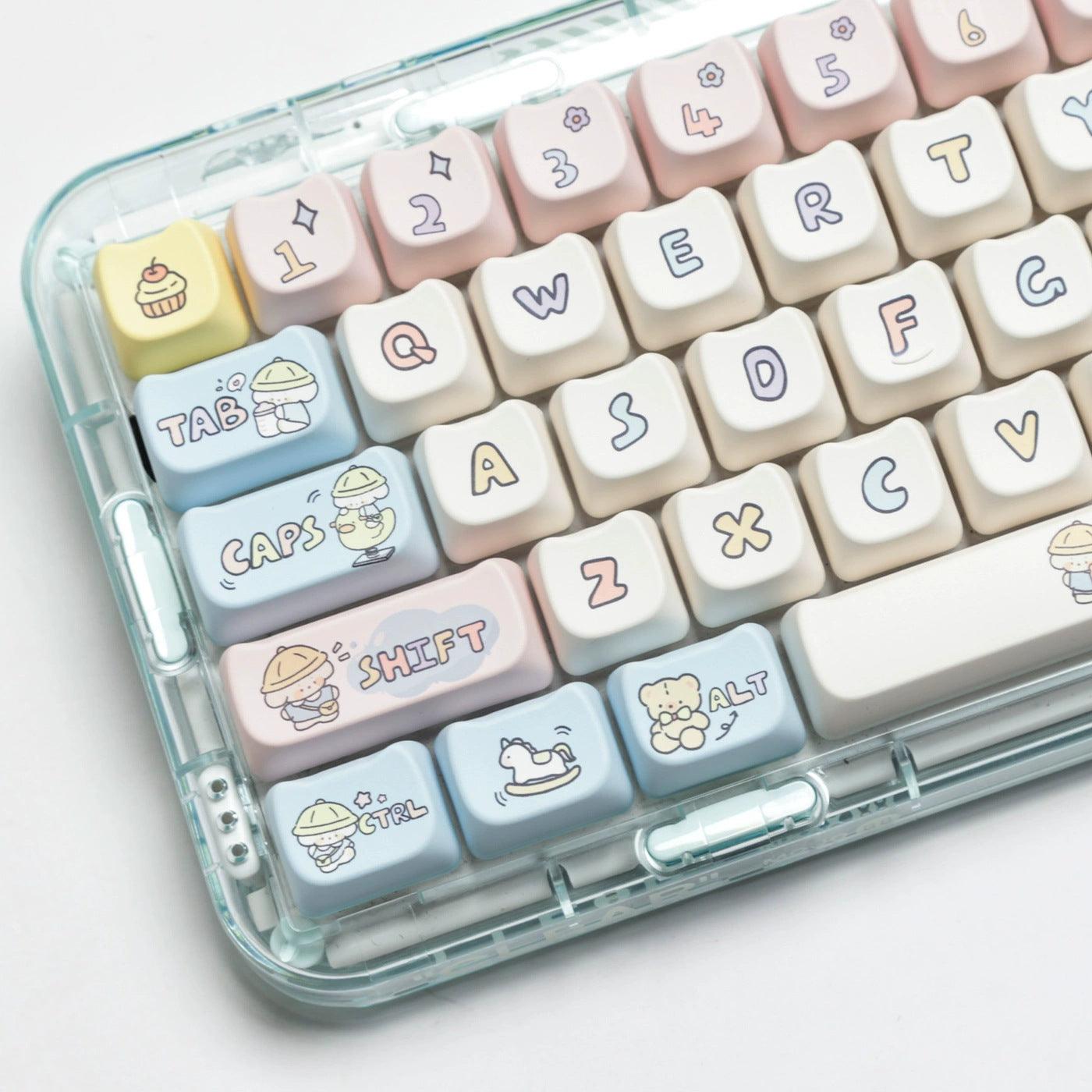MOA Profile Kindergarten Puppy Keycaps - Keebookeys