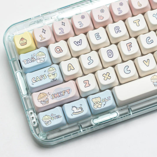 MOA Profile Kindergarten Puppy Keycaps - Keebookeys