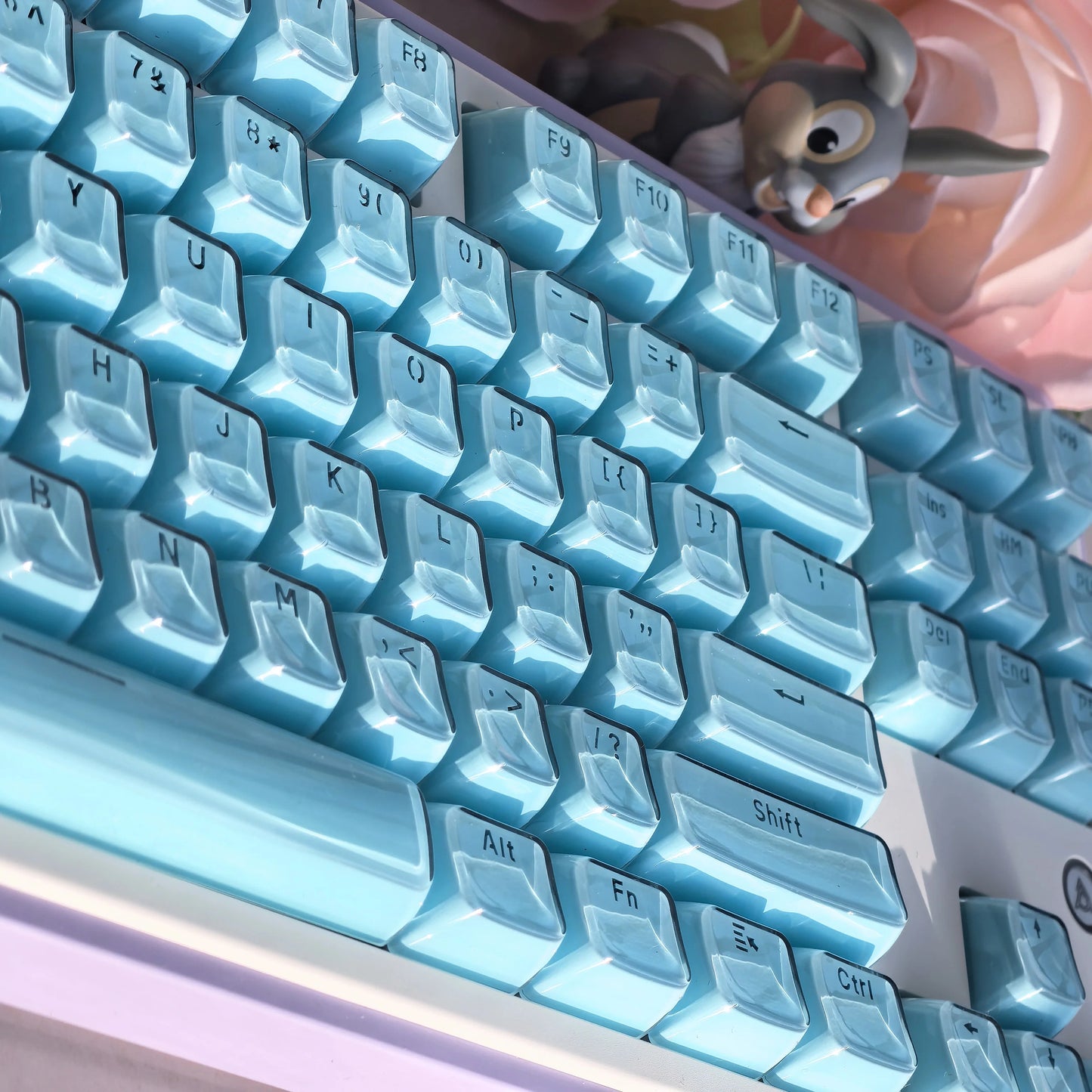 OEM Profile Jelly Theme PC+ABS Keycap Set - Keebookeys