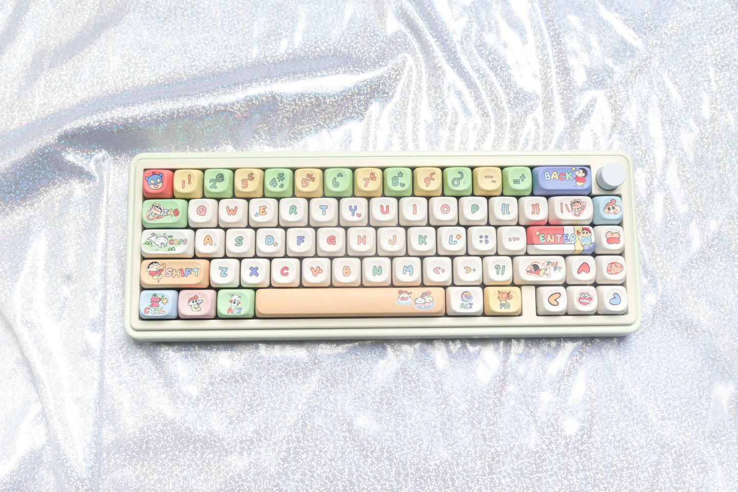 MOG/MOA Profile Crayon Kid Theme Keycaps - Keebookeys