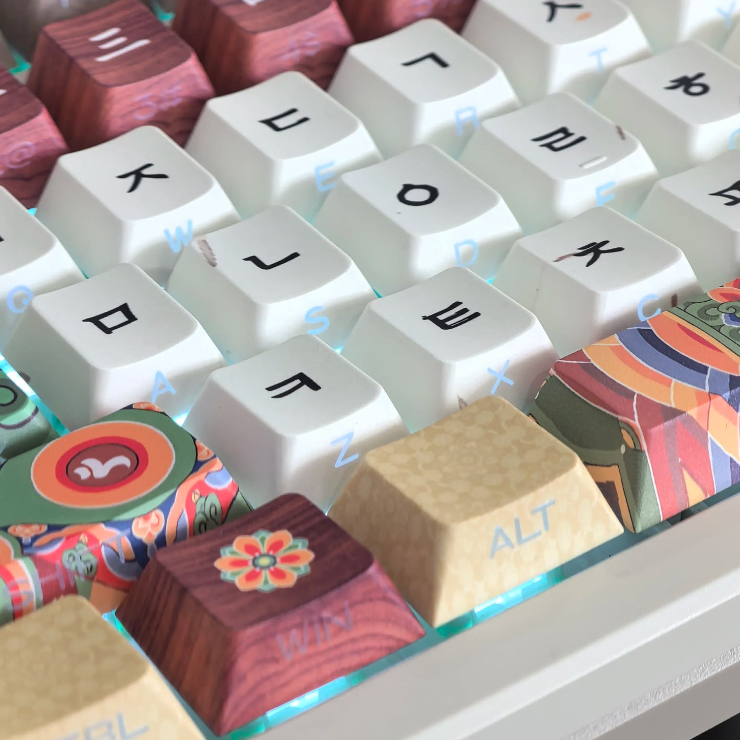 Chinese Ancient Architecture Theme Keycap - Keebookeys