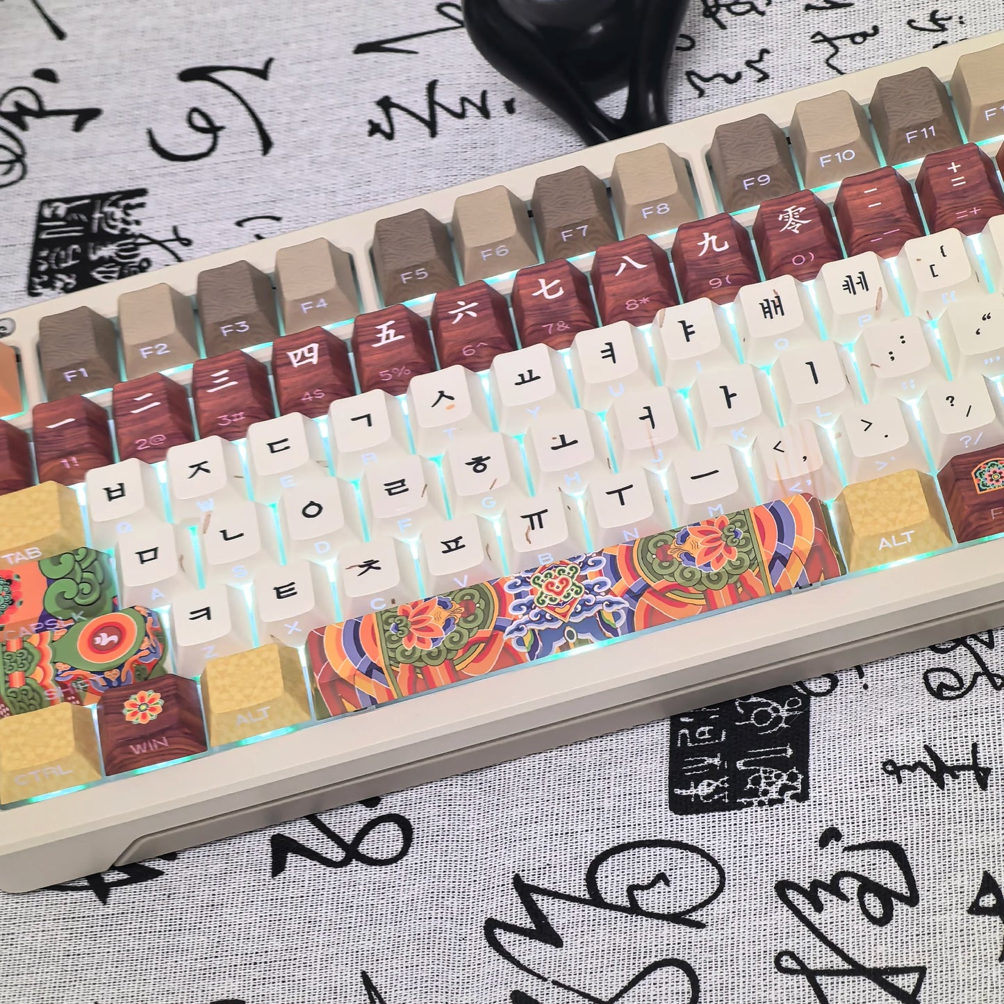 Chinese Ancient Architecture Theme Keycap - Keebookeys