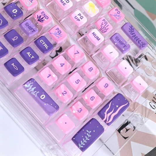 Fantasy World Collection Part I: Crystal Pudding Keycaps - Keebookeys