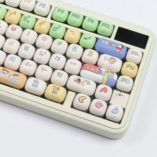 MOG/MOA Profile Crayon Kid Theme Keycaps - Keebookeys