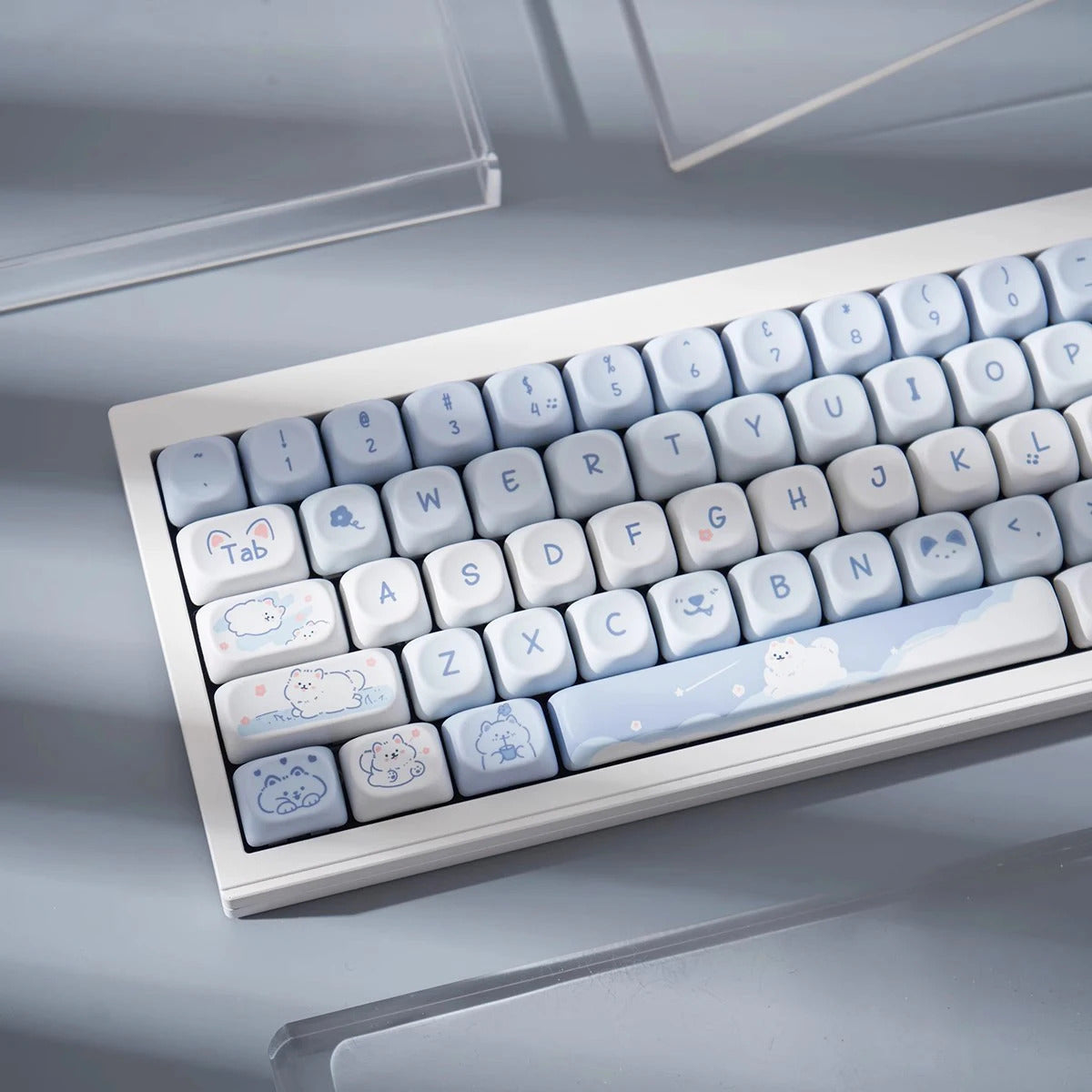 95 Keys Cherry Profile Sweet Zoo Series III PBT Keycaps - Keebookeys