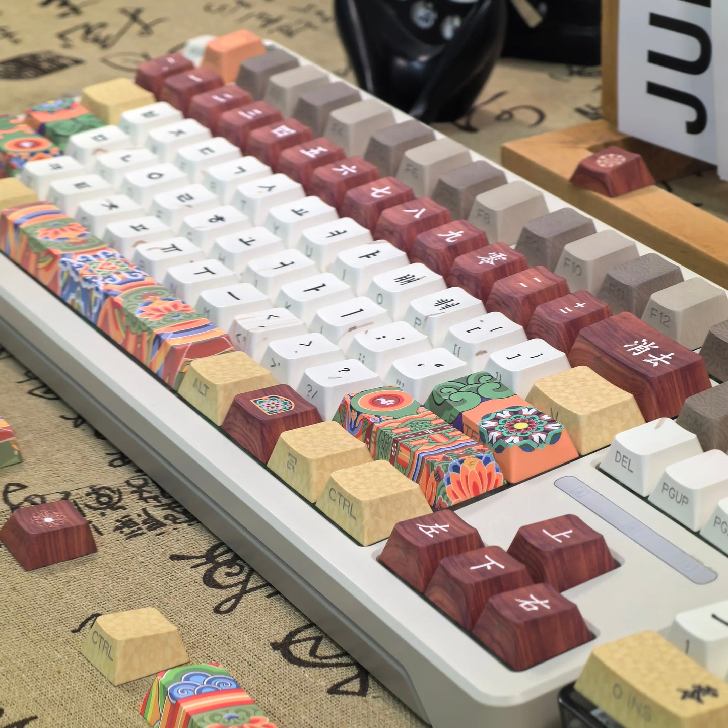 Chinese Ancient Architecture Theme Keycap - Keebookeys