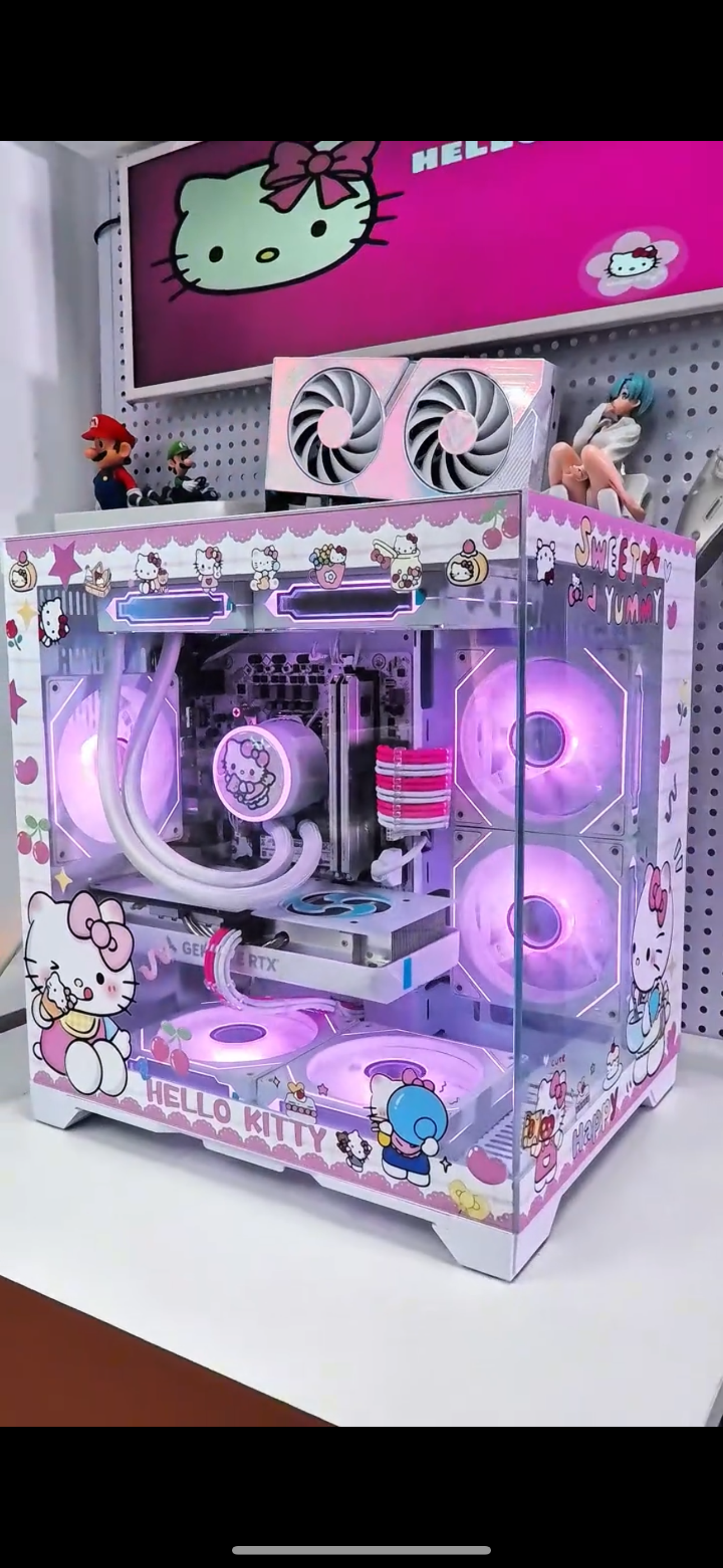 Pre order Hello Kitty mATX Pc Case