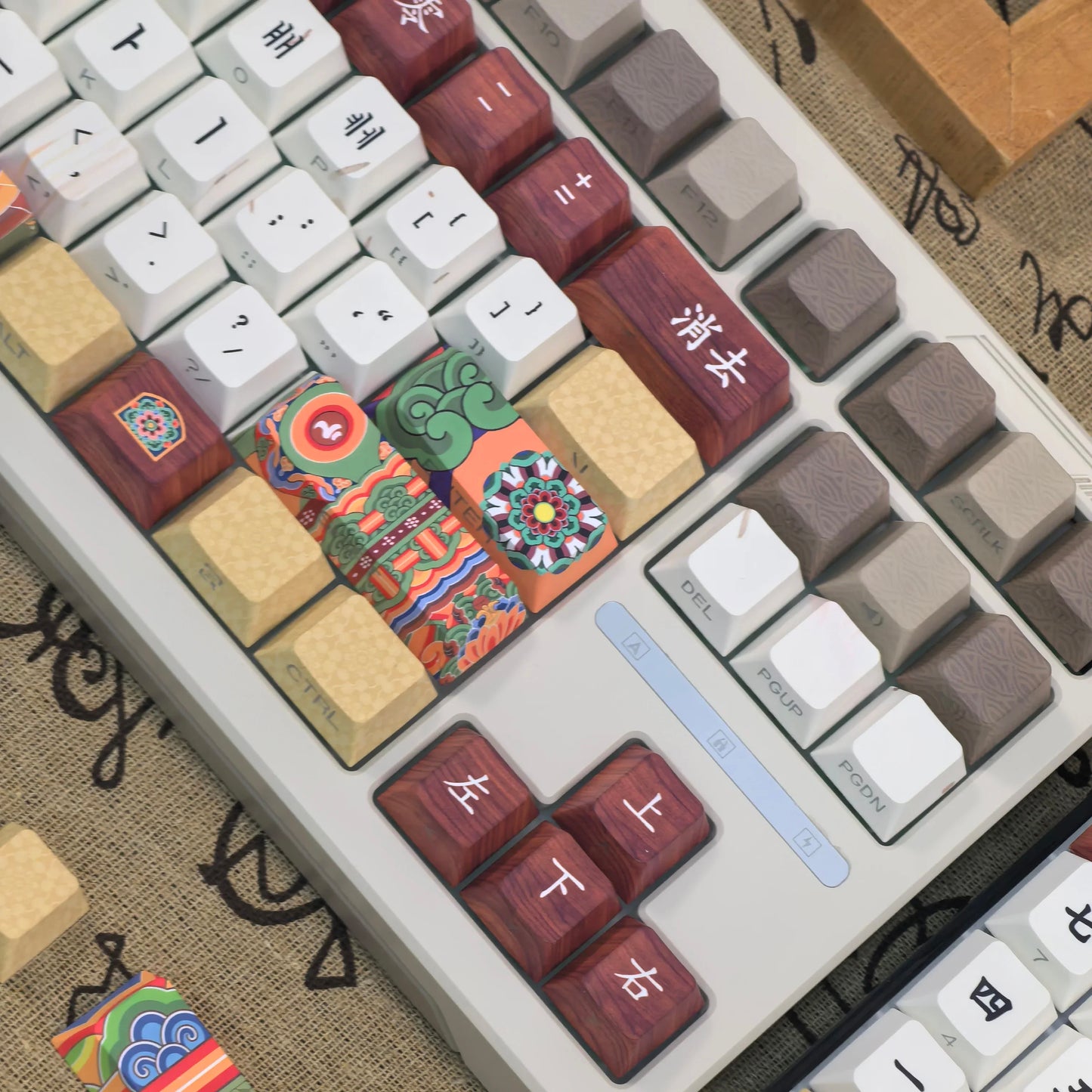 Chinese Ancient Architecture Theme Keycap - Keebookeys