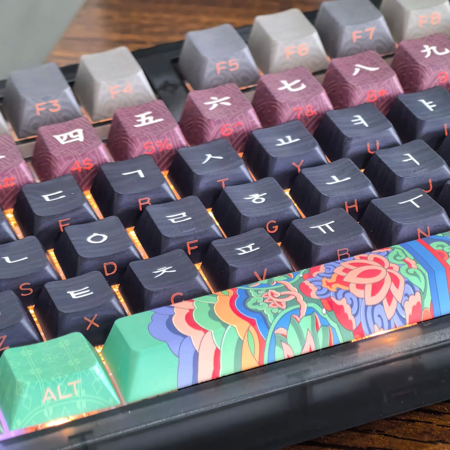 Chinese Ancient Architecture Theme Keycap - Keebookeys