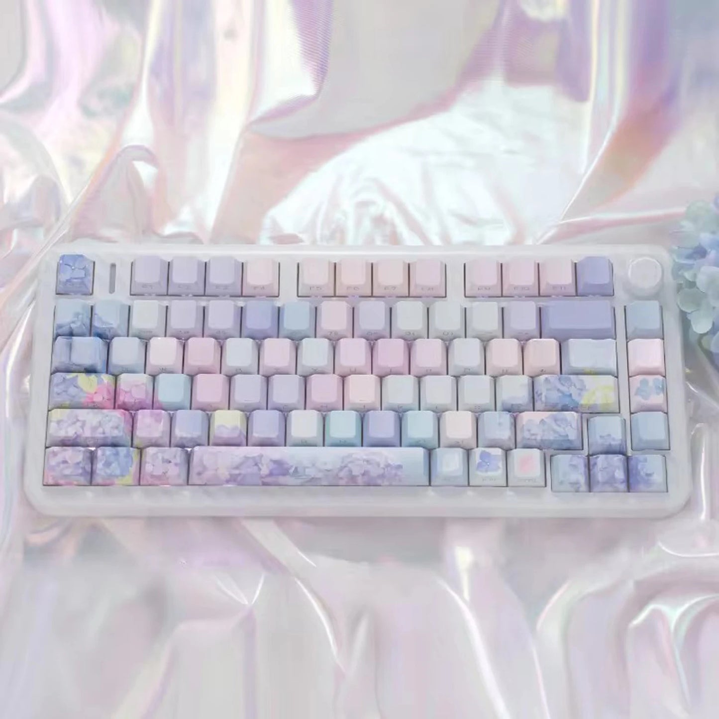 130 Keys Cherry Profile Endless Summer Theme PBT Keycaps - Keebookeys