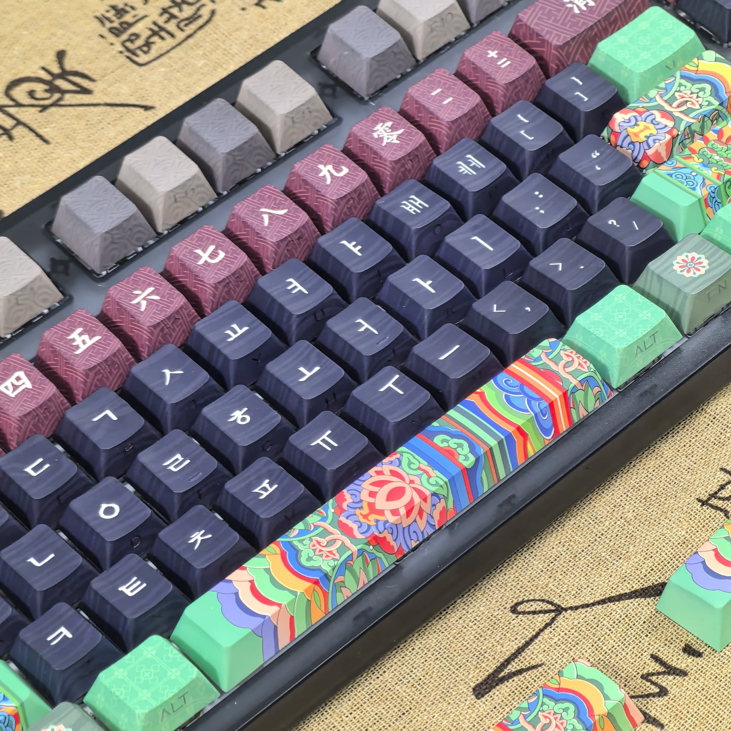 Chinese Ancient Architecture Theme Keycap - Keebookeys