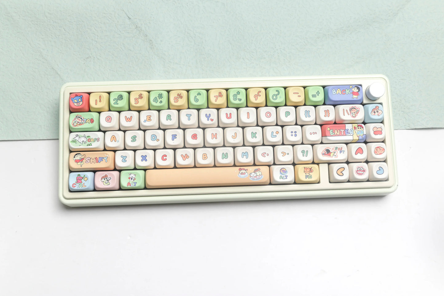 MOG/MOA Profile Crayon Kid Theme Keycaps - Keebookeys