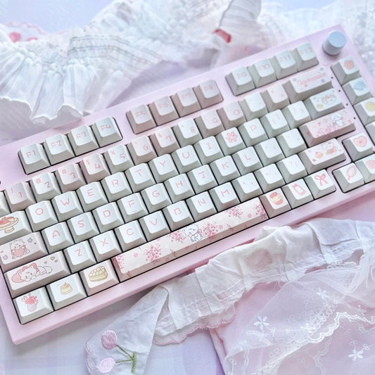95 Keys Cherry Profile Sweet Zoo Series II PBT Keycaps - Keebookeys