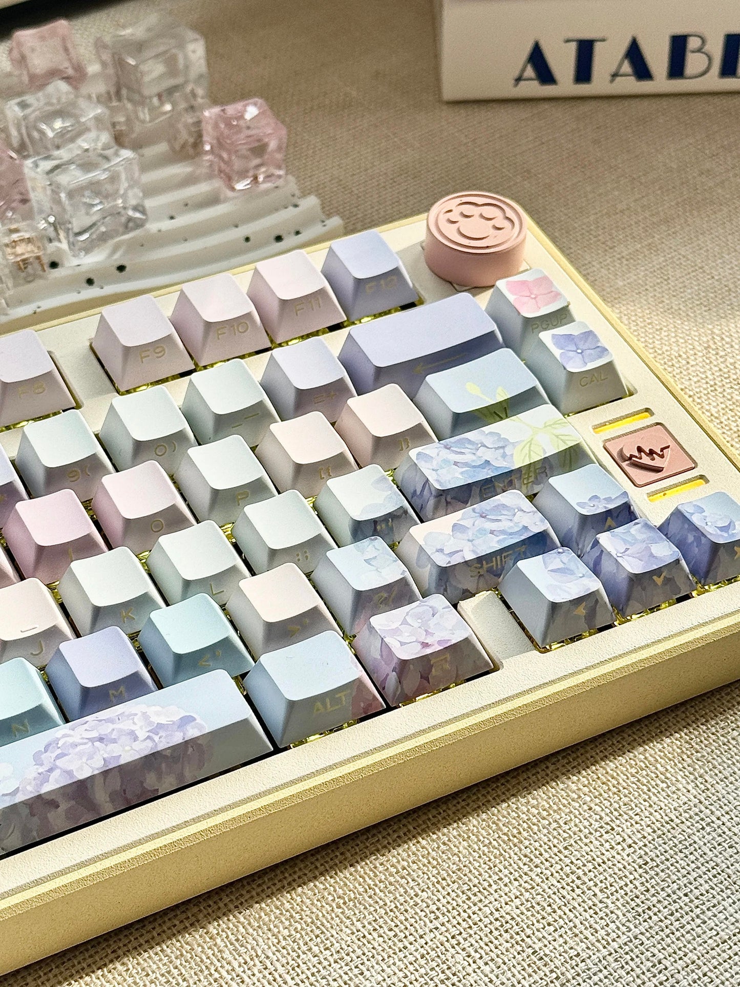130 Keys Cherry Profile Endless Summer Theme PBT Keycaps - Keebookeys