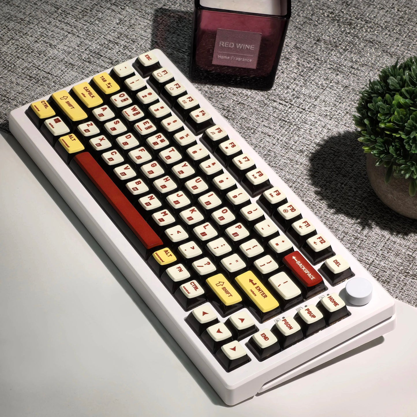 116 Keys ASA Profile Retro Style Pudding Keycaps - Keebookeys