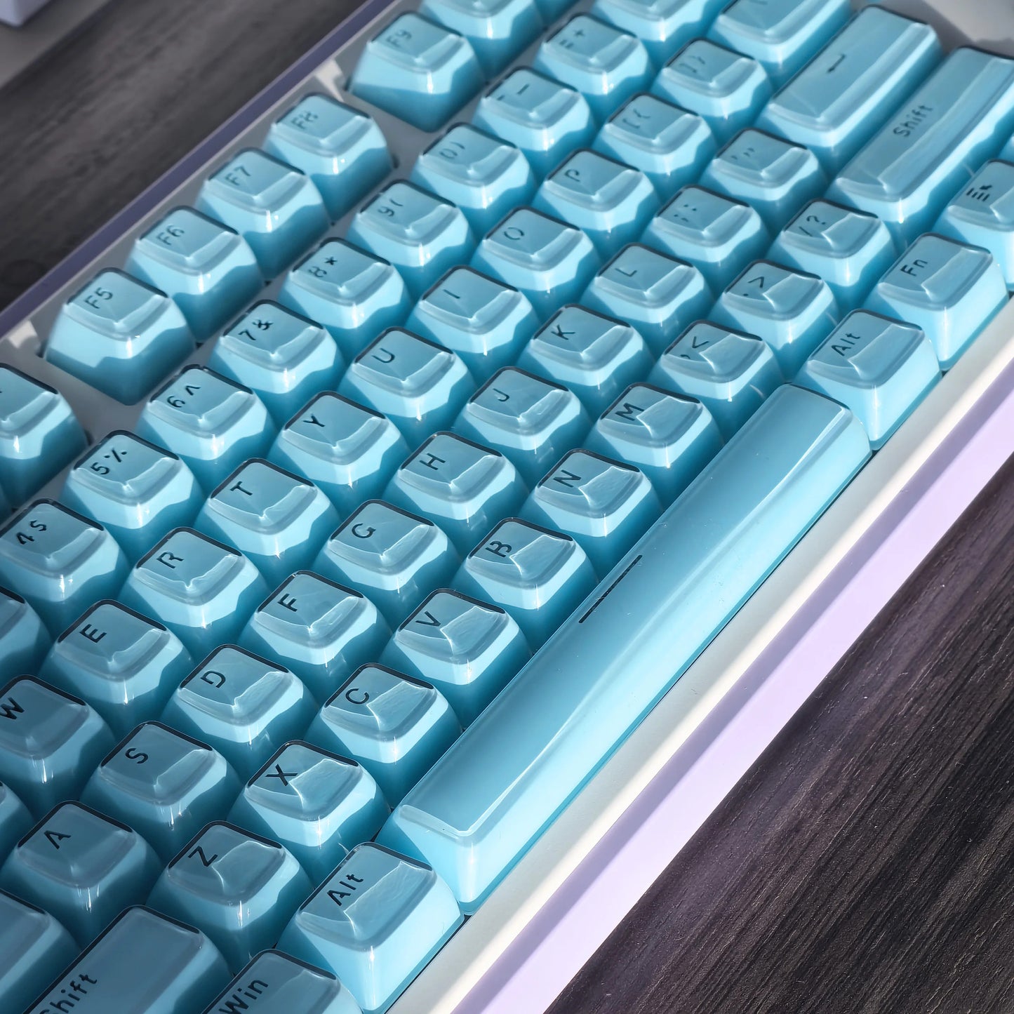 OEM Profile Jelly Theme PC+ABS Keycap Set - Keebookeys