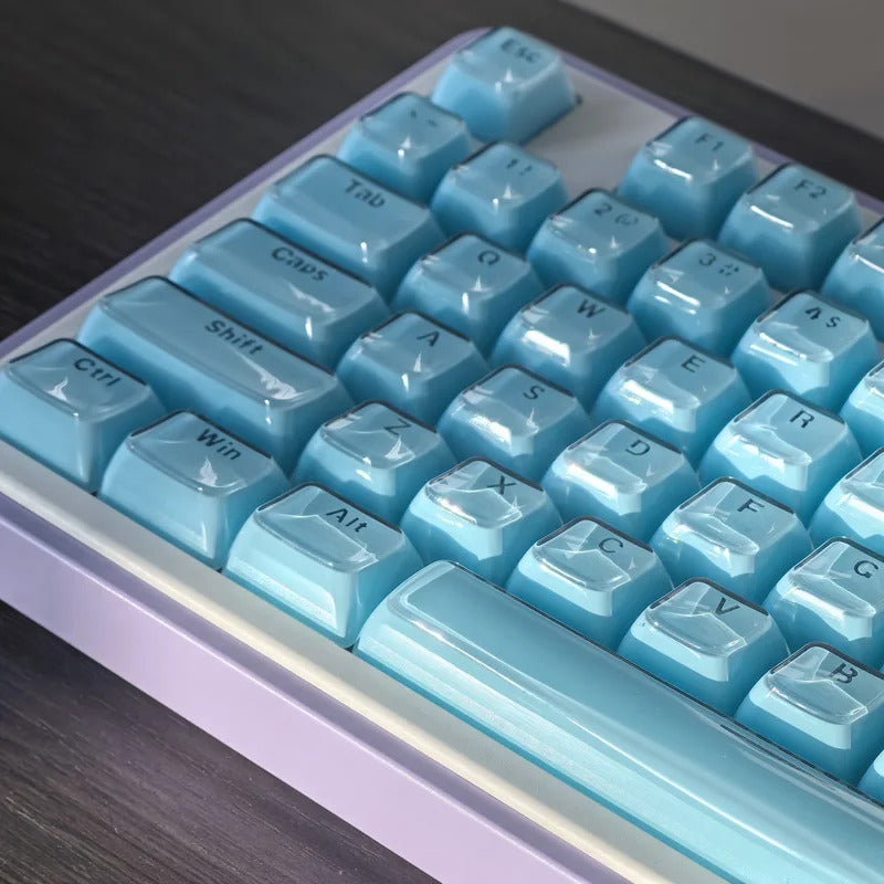 OEM Profile Jelly Theme PC+ABS Keycap Set - Keebookeys