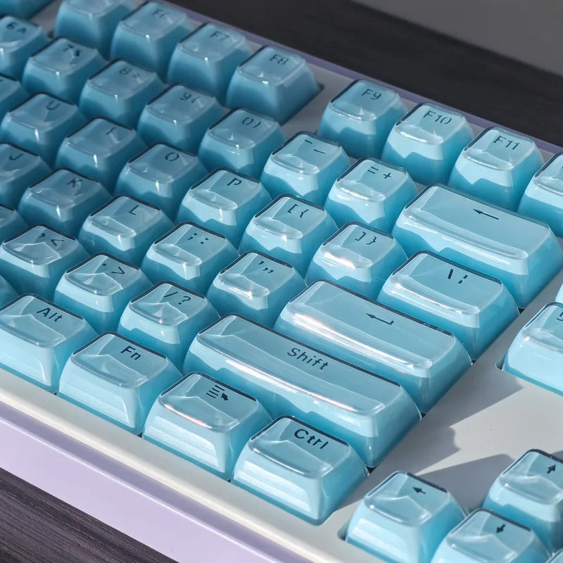 OEM Profile Jelly Theme PC+ABS Keycap Set - Keebookeys
