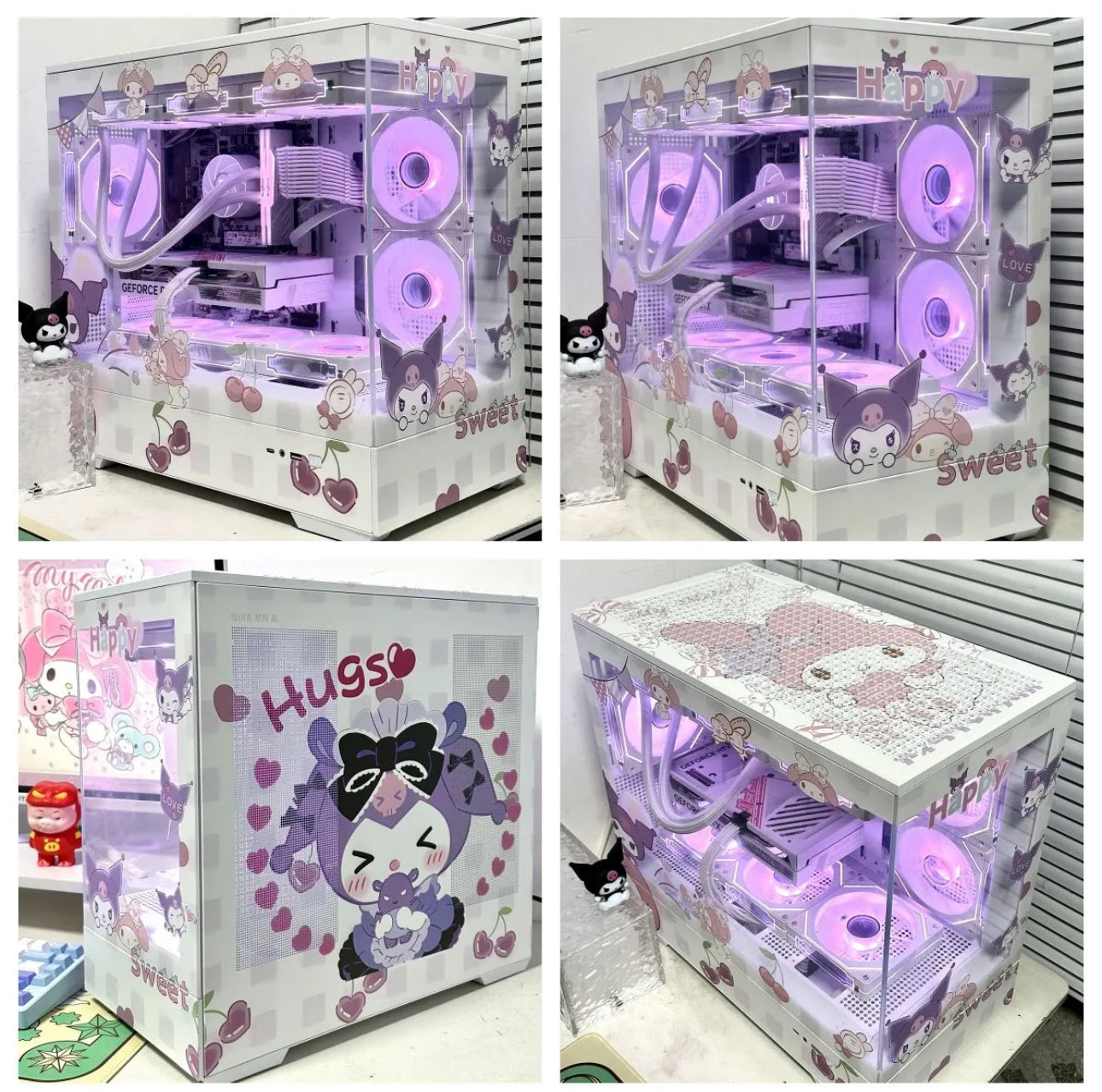 Pre order Cute Kuromi Pc Case