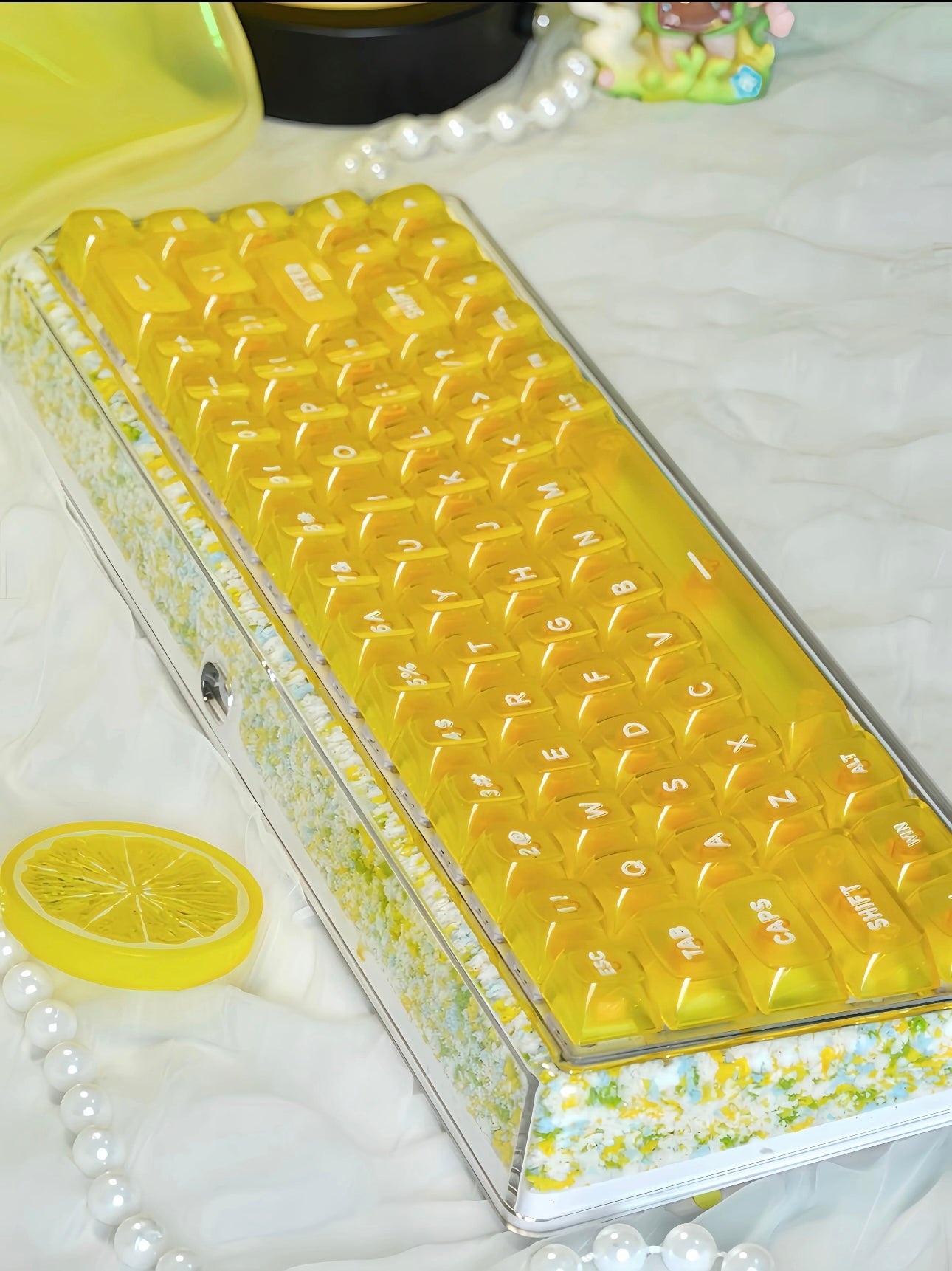 Preserved Flowers Spring Keycaps Keyboard Limited Edition - Keebookeys