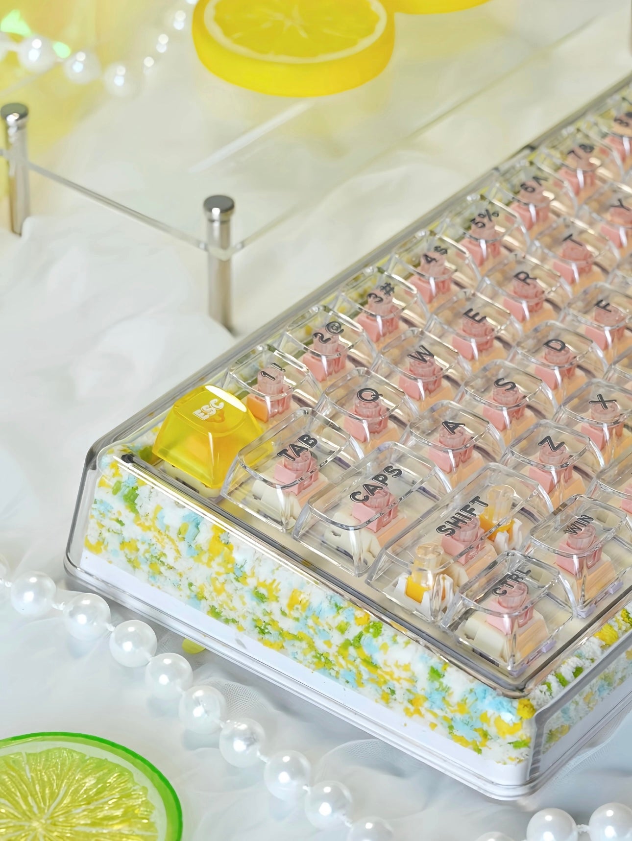 Preserved Flowers Spring Keycaps Keyboard Limited Edition - Keebookeys