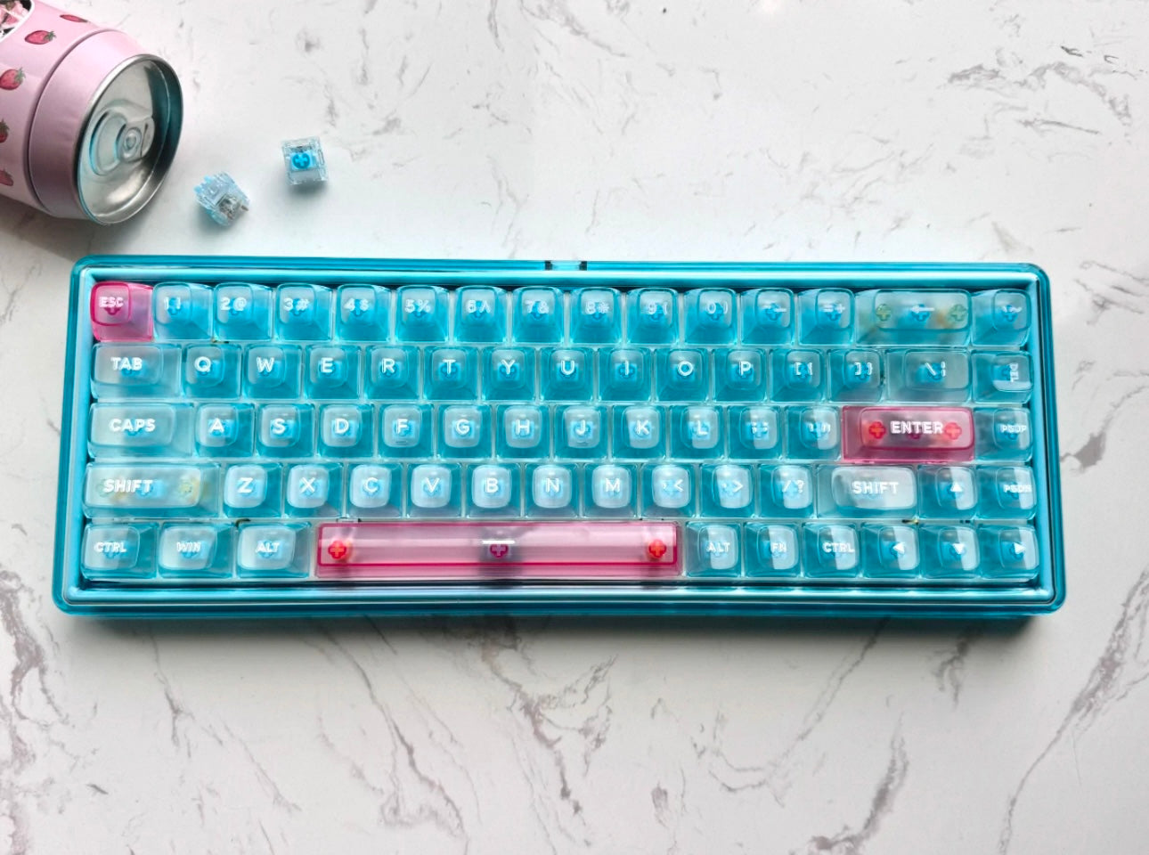 The Ocean Custom Keyboard/Base 68 - Keebookeys