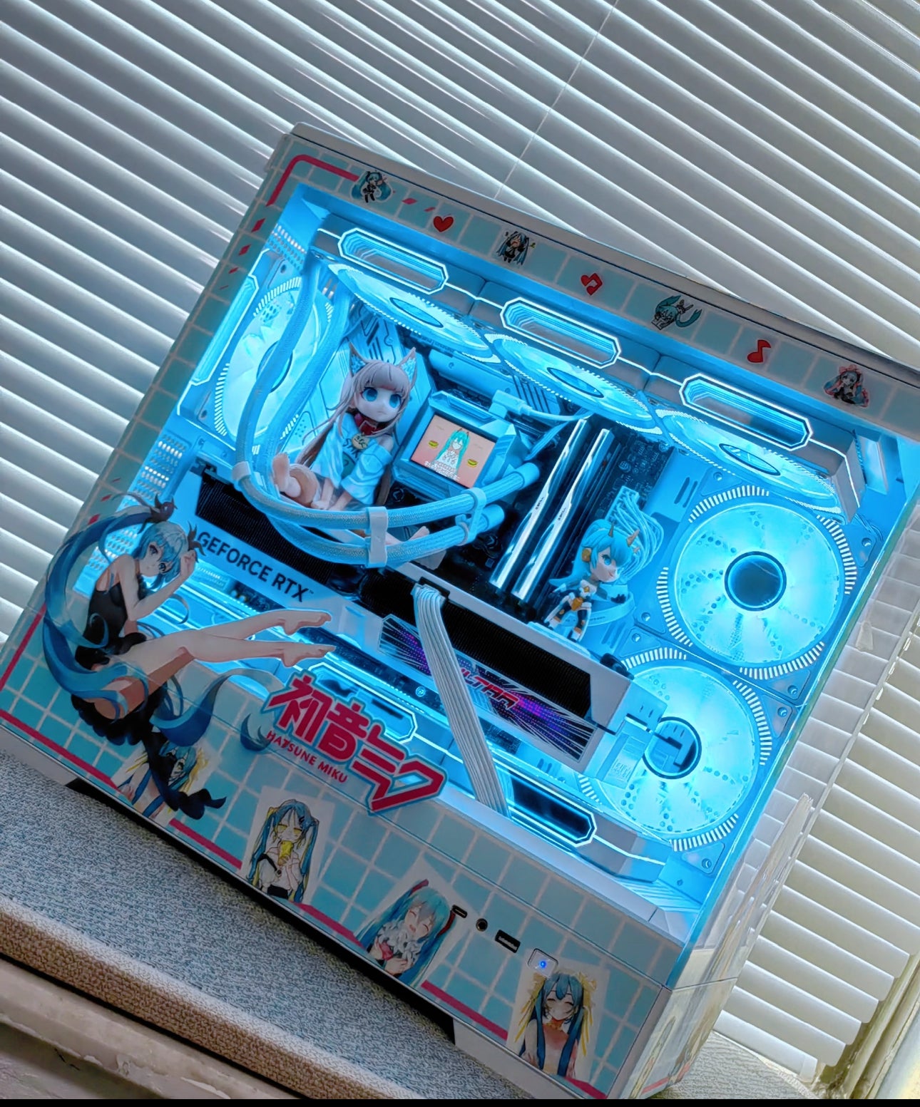 Pre order Kawaii Miku mATX Pc Case