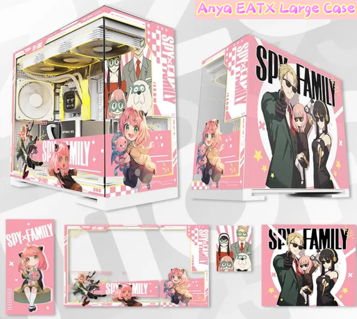Pre order Anya EATX Pc Case - Keebookeys