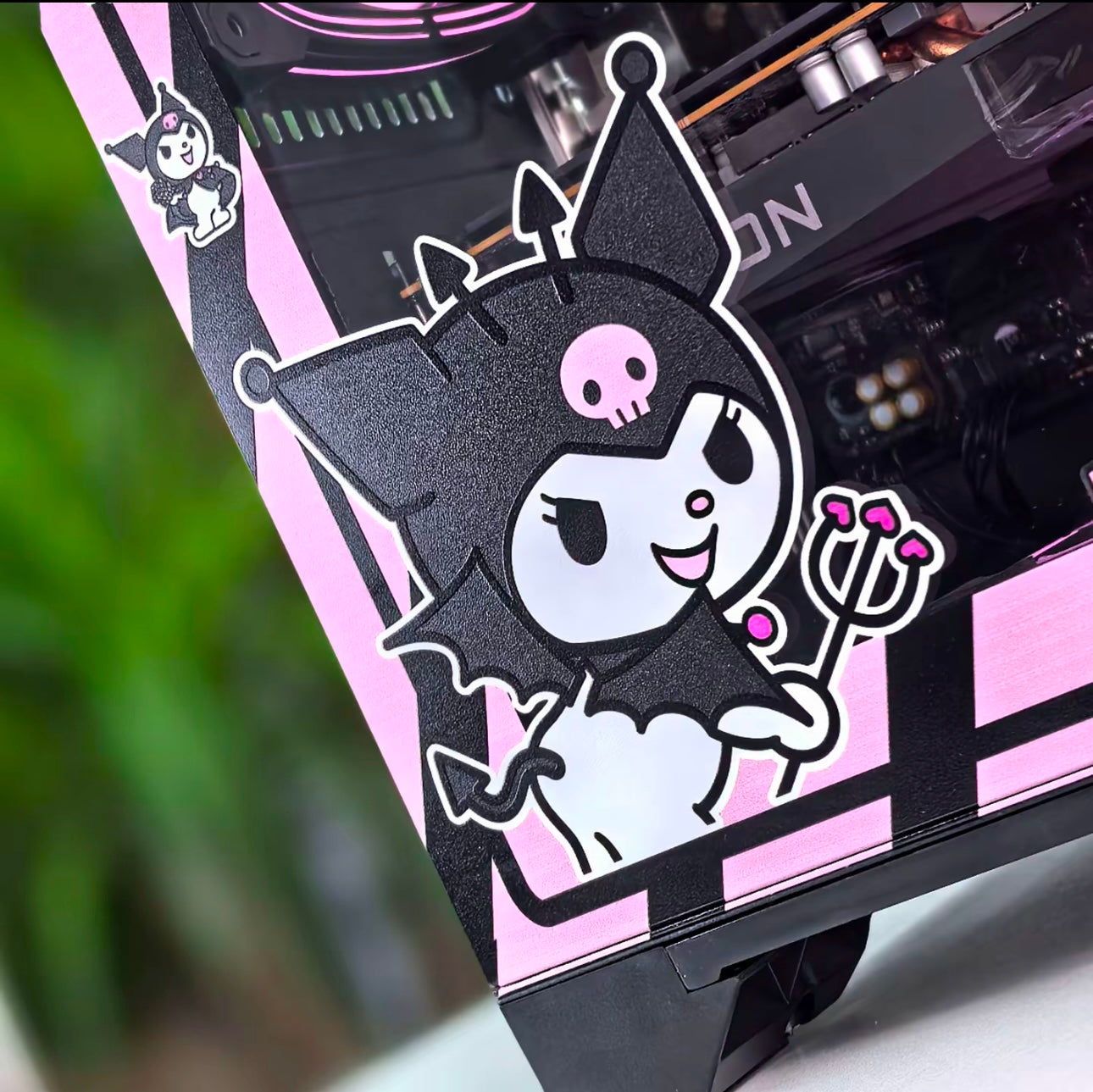 Pre order Kuromi mATX Pc Case - Keebookeys