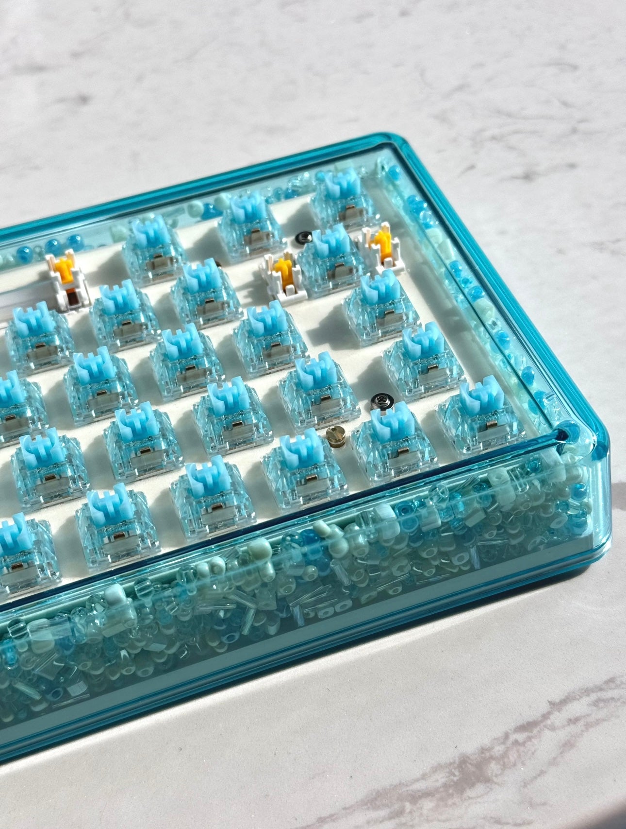 Sea Salt Keyboard Limited Edition/ Base 68 - Keebookeys