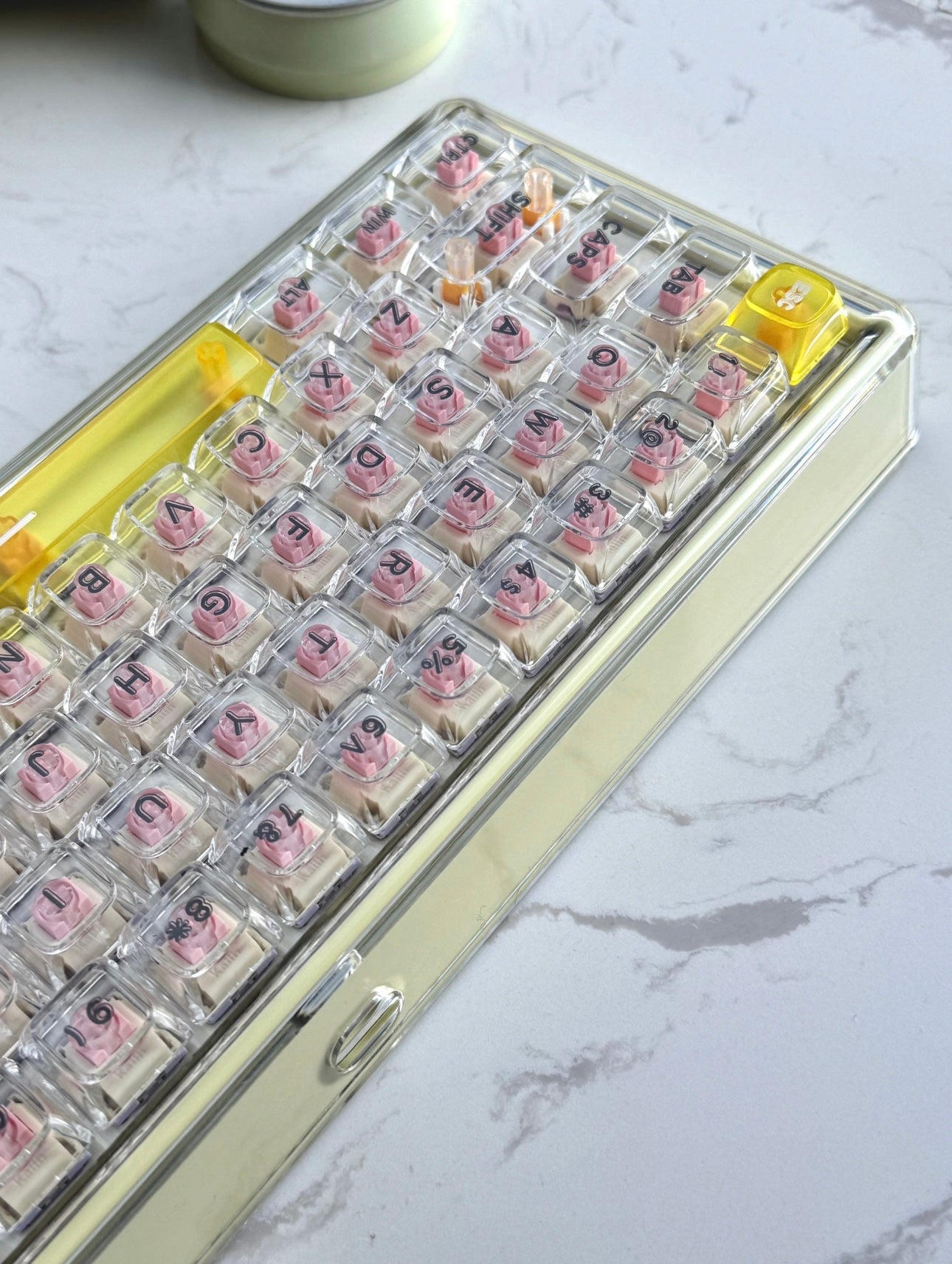 Lemon Soda Custom Keyboard/Base 68 - Keebookeys