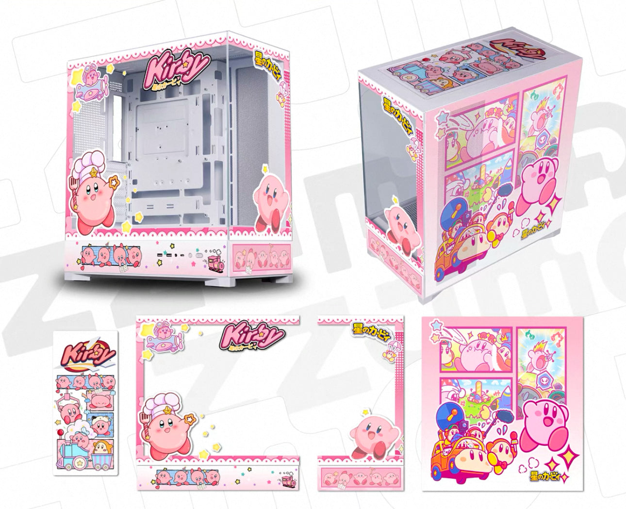 Pre order Kawaii Star ATX Pc Case