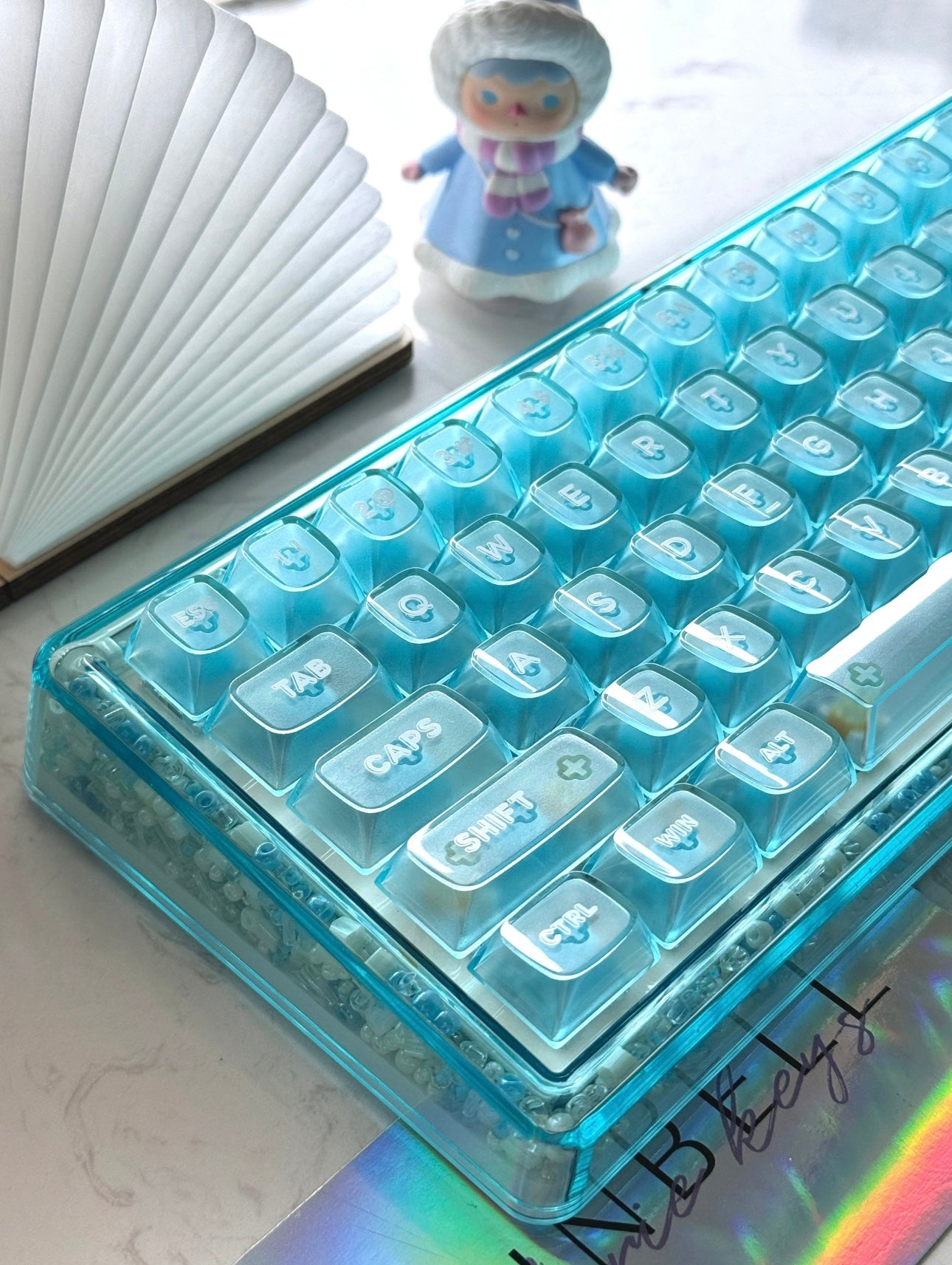 Sea Salt Keyboard Limited Edition/ Base 68 - Keebookeys