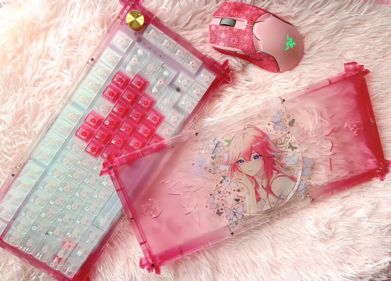 Zuoer Sakrua Girl 75% Acrylic Keyboard and Cover