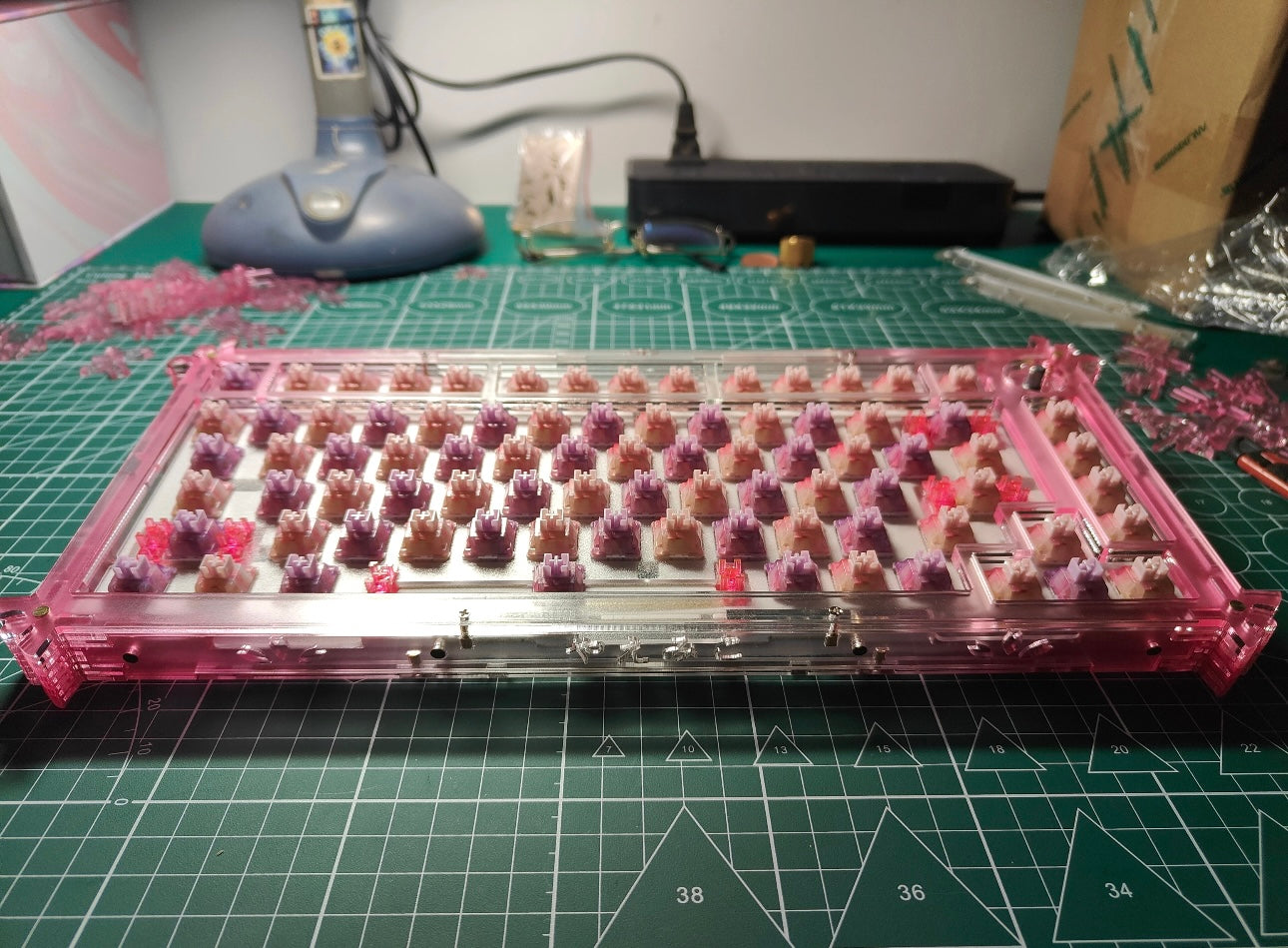 Zuoer Sakrua Girl 75% Acrylic Keyboard and Cover